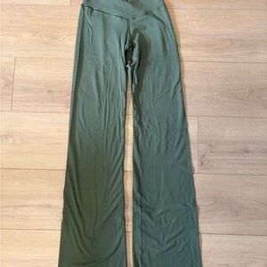 Aerie offline High-Waist sage Green Wide-Leg Yoga Pants